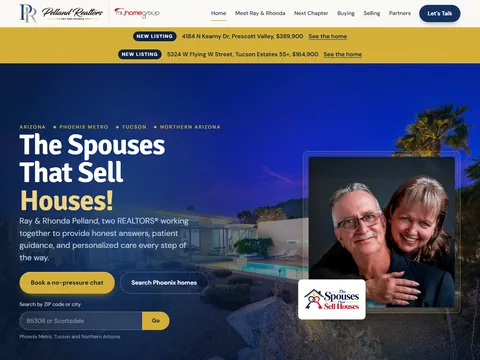 Pelland Realtors homepage